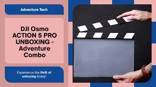 DJI Osmo ACTION 5 PRO UNBOXING - Adventure Combo - Ready for CUBA adventures