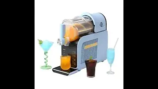 YUMYTH Slushie Machine Home Use Frozen Drink Maker 6 Preset Programs Self-Cleaning No Jamming