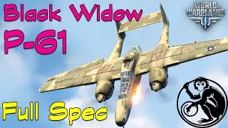 World of Warplanes - P-61 | Full Spec