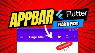 Cómo Crear un AppBar Reutilizable en Flutter 🚀 | Botón Back, Título y Acciones Personalizadas