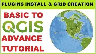 Plugins Install and Grid Creation in QGIS I Plugins Install I Grid Creation I Spatial Tools I Map
