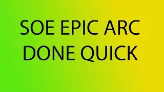 Soe Epic Arc is Easy