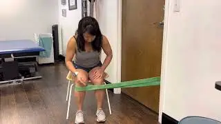 Knee joint mobilization lateral to medial | Cathy Orlando Physical Therapy