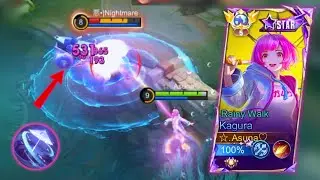 Kagura Rainy Walk MVP Gameplay -Kagura Best Build &Emblem - MLBB