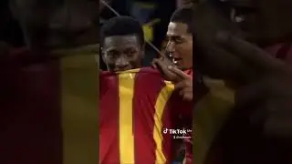 Throwback of Black Stars Vrs Uruguay in a World Cup competition.