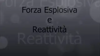 Forza Esplosiva e Reattiva - Arti inferiori e piede