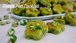 Green Pea Cookies Recipe | Chinese New Year Cookie Recipe | Resepi Biskut Kacang Peas | Rahiza Dorah