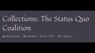 ACOUP - The Status Quo Coalition
