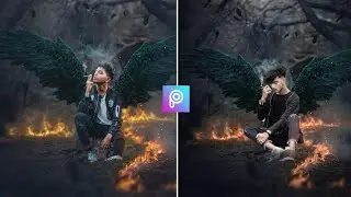 Pranav PG New fire wings Concept | Photo Editing | picsart Photo Editing 2020