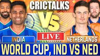 🔴 Live: IND vs NED, T20 World Cup 2026, Live match Today, Live Cricket Score Commentary Last 12 Over