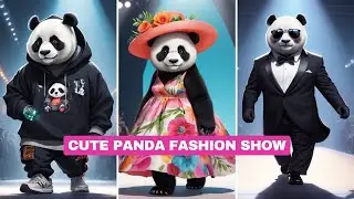 Cute Panda's Ultimate Fashion Show Ramp Walk