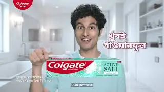 Try the new and powerful Colgate Active Salt | Fights 99.9% germs | 10 secs | Bengali