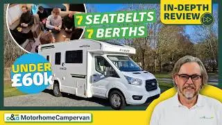 Seven-Berth Motorhome Under &pound;60k | Rimor Kilig 79 Plus