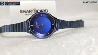 CURREN 9041 Stainless Steel Luxury Watch For Women -Blue | Smart Pick BD