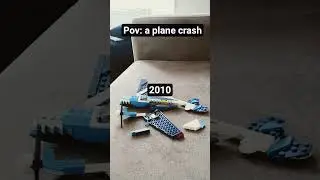 pov: a plane crash#lego#plane#pov