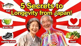 Why Do Japanese People Live So Long? (no GYM, no MARATHON) | 5 Secrets to Longevity