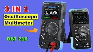 New All in one Digital Multimeter, Signal generator with Oscilloscope, FNIRSI DST210