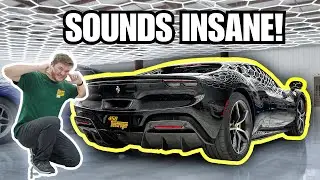 Этот Ferrari 296 GTB просто ДИКИЙ! #ferrari #выхлоп