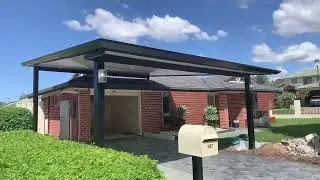 Custom design supply and install carport and patio insulated roof in Manly west.