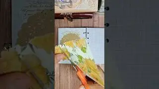 Vintage Yellow Flowers | Journaling #scrapbook #vintage #journalart