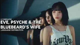 LE SSERAFIM - Eve, Psyche & the Bluebeard's wife | Language Distribution (REQUESTED)