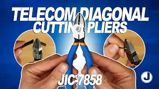 Jonard Tools Telecom Diagonal Cutting Pliers (JIC-7858) Product Video