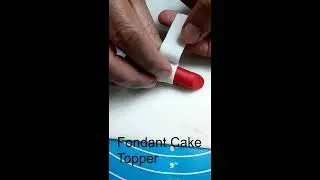Lipstick Fondant Cake Topper