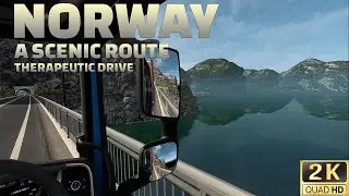 TRUCKING THROUGH NORWAY - A SCENIC ROUTE | EURO TRUCK SIMULATOR 2 | VR