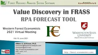 RPA Forecast Tool to the Western Forest Economists meeting, June 2021