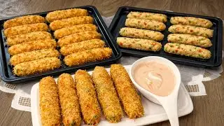 IFTAR ke lia crispy Russian kabab Finger❤️ Ramzan Recipes 2026 | Russian Fingers Cutlets Recipe 