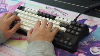 Linworks Special Dophin 2021 ver Fully FR4 plate with rnd kbd cherry butter brwon switch