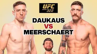 UFC 322: Kyle Daukaus vs Gerald Meerschaert | PREDICTION