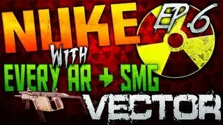 Modern Warfare 2: Nuke w/ Every AR & SMG Ep.6 Vector w/Spas (*Solo* TDM Nuke on Invasion)