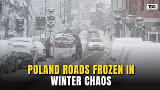Heavy Snow Paralyzes Poland as Drivers Stranded in Massive 20 Kilometre Tailbacks