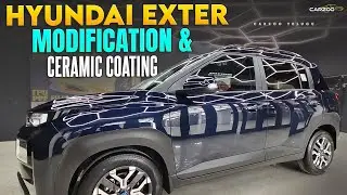 HYUNDAI EXTER MODIFICATION & CERAMIC COATING || CARZOO HYDERABAD