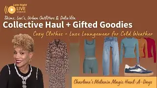 Late Night LIVE - Fall Casual Fashion Haul | Urban Outfitters, Levi’s, SKIMS & More #Haul #Skims