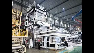 CHENGHENG 3000mm ABC three layer film blowing machine