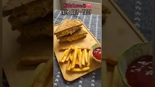 Easy Veg Sandwich Recipe 🥪 😋 #recipe #food #shorts #sandwich