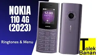 Nokia 110 4G (2023) - Unboxing / Menu & Ringtones / Dzwonki  -  Classic Phone