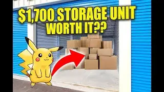 Old Toys Comics Pokemon in Storage Unit Abandoned