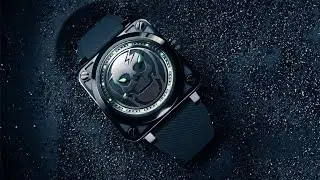 41mm 'Reaper' Stealth Seiko Mod Watch 200m WR