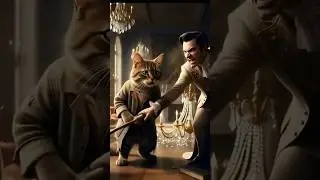 the poor cat, #ai #cat #aivideo