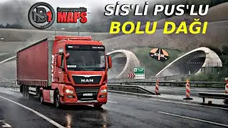 Bolu Dağı Tüneli Çıkışı | ETS 2 1.57 | Türkiye Haritası | Realistic Drive