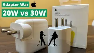 Apple 20W TypeC Adapter Unboxing | Apple 20W vs 30W Adapter Comparison