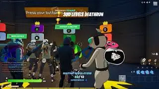 300 LEVELS DEATHRUN By kinoah2 Fortnite Creative Mode Featured Custom Island / Map - Code