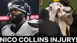 Nico Collins CONCUSSION Nightmare vs Steelers &ndash; OUT for Patriots Game?! Texans Panic! 😱