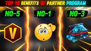 Top 10 Benefits Of Free Fire Partner Program || Partner Program Salary ??🤔
