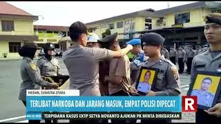 Empat Polisi Dipecat di Medan | REDAKSI MALAM (29/08/19)