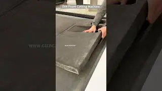 EVA Foam Sheet CNC cutting machine #foamcutter