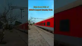 Kanyakumari ~ Dibrugarh Vivek Exp. speed past through Balugaon at flat 110 #indianrailways #shorts